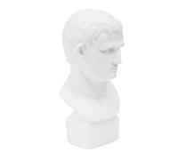 STOBAZA Classic Resin Bust Statue Small Portrait Sculpture for Sketch Practice Home Decoration Artistic Figurine for Bedroom Office Living Room Display