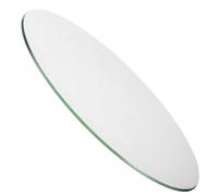 STOBAZA Clock Face Replacement Dome Glass Cover 13.5Cm Diameter for Desk and Wall Clocks with Dust Shield for Living Room and Study