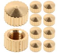 STOBAZA Clock Nut Set with Gasket Heavy Duty Wear-Resistant Clock Parts Kit for Professional Quartz Repair and Wall Hand Fixing