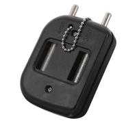 STOBAZA Compact Ice Skate Blade Sharpener with Grinding Stone Handheld Hockey Skate Sharpening Tool for Figure Skating Accessories