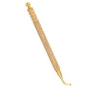 STOBAZA Copper Auricular Point Acupuncture Pen Bent Head for Ear and Neck Massage, Portable Multi-Functional Therapy Tool Safe for Home Use in Relief