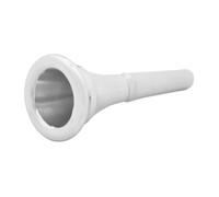 STOBAZA Copper French Horn Mouthpiece Silver Tone for Beginners, Professional Horn Player Replacement Musical Instrument Accessory for Practice and Performance