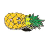 STOBAZA Cute Accessories Pineapple Alloy Pin Brooch Women Lapel Enamel for Material with Lightweight Design, Versatile Use Day on Shirts Shirt and Backpacks