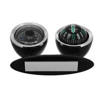 STOBAZA Dashboard Compass for Car and Boat with Accurate Direction, Two-in-one Convenience, Black Abs Material, Adjustable Mount, for Automotive and Marine Navigation
