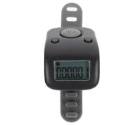 STOBAZA Digital Finger Counter Clicker with Clear LCD Screen Flexible Silicone Ring Design for Sports Training Swimming Lap Counting Knitting and Hobbies Portable Handheld Electronic Tally