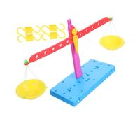 STOBAZA DIY Stem Educational Balance Scale for Interactive Science Learning Small Weight Cognitive Plaything for Preschool and Elementary Stem Craft Assembly