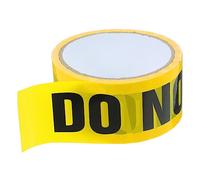 STOBAZA Do Not Enter Safety Tape Yellow Black Warning Tape Self Adhesive Sticker for Walls Floors Industrial Strength Adhesive Slip Resistant Caution
