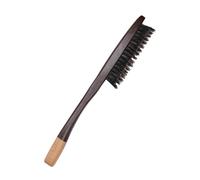 STOBAZA Ebony Wood Double Row Detangling Hair Brush 12pcs Three-tier Styling Comb Thick Curly Hair Men’s Hairbrush Volume Knot Control Suitable
