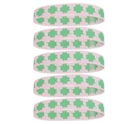 STOBAZA Elastic note book band 5pcs versatile sizing nylon bands for managing travel journals and hardcover A7 notebooks