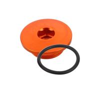 STOBAZA Engine Oil Drain Bolt with Washer Seal High Temperature Resistant Pan Drain Plug Compatible with Engine Timing Screw Nut for Professional Mechanics and DIY Enthusiasts Orange