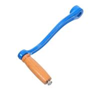 STOBAZA Ergonomic Pasta Maker Crank Handle Replacement Metal Noodle Machine Handle Accessory for Spaghetti Maker and Manual Pasta Press Fit for Multiple Brands Construction