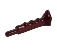 STOBAZA Ergonomic Wooden Chinese Massage Hammer Comfortable Grip, Handheld Neck Massager and Pressure Point Tool for Home and Travel Body Therapy and Acupressure