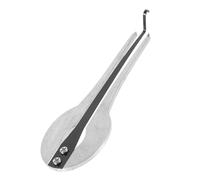 STOBAZA Ethnic Style Silver Metal Jaw Harp Mouth Musical Instrument Easy to Use Suitable for Performing Ethnic Music Beginners