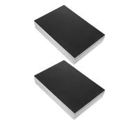 STOBAZA Foamboard for Inch 11.9x7.9 Sheets Rectangle 20pcs Black Model Building Craft Panel Smooth Texture and Clean Cutting Edge School Presentations and Art Mounting