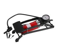STOBAZA Foot Pump for Car Tire Inflation Heavy Duty with Barometer and Metal Anti-skid Design Suitable for Bicycles and Balls