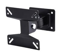 STOBAZA Full Motion Tv Mount Wall Mount Bracket Universal Hole Pattern Metal Screen Fixed Support for Family and Commercial Places Black