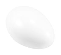 STOBAZA Giant Openable Plastic Easter Egg Milky White DIY Fillable Favor Box for Easter Party Decoration and Storage Spacious Smooth Egg-shaped Container for Creative Crafts and Festive