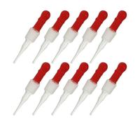 STOBAZA Glass Droppers Transfer Pipettes 10Pcs 30Ml Reusable Laboratory Pipettes for Liquid Handling