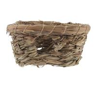 STOBAZA Hamster Nest Hand-woven Nest Wear-resistant Summer Exploring Small Pet House for Guinea Pig and Hamster