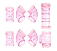 STOBAZA Hamster Tube Hamster Tunnel Kit Easy to Disassemble Plastic Cage Supply outside The Cage Rat