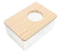 STOBAZA Hamster with Pet Material Sand Bath Container for Small Animals and Cozy Environment, Suitable for Hamster Cages Play and Bathing