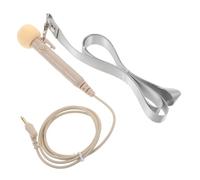 STOBAZA Handheld Wired Microphone Switch Mini Portable Mic for Teaching Presentations Interview Personal Voice Amplifier