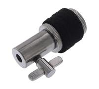 STOBAZA Hi-hat Clutch Drum Kit Alloy Cymbal Holder Hi-hat Stand Part for Jazz Drum Percussion Accessories Silver Zinc Alloy