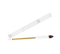STOBAZA High Precision Spirit Hydrometer with Easy Read Yellow Scale Alcohol for Accurate Home Distillation and Wine Alcohol Testing for Spirits and Beer Brewing