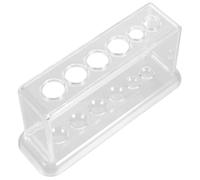 STOBAZA High Transparency Centrifuge Tube Rack Laboratory Experiment Test Tube Holder Shelf for Scientific Research and Educational Use