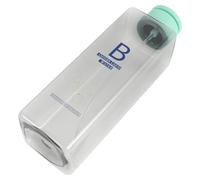 STOBAZA Hydrogen Oxygen Facial Machine B Type Bottle Replacement Transparent Plastic Beauty Device Part with Lid and Straw Compatible with First and Second Series Skin Care Equipment