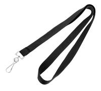STOBAZA Id Card Lanyards Detachable Safety Breakaway Feature, Neck Strap for Office Workers and Cruise Passengers Black