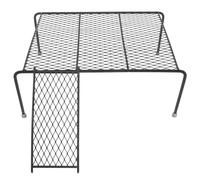 STOBAZA Iron Chicken Coop Rack Stand Black Break Resistance Platform Provides Physical Activity for Pet Playing and Adventuring