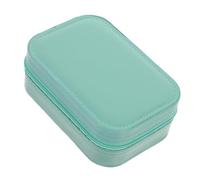 STOBAZA Led Lighted Makeup Organizer Case Brightness Mirror Portable Travel Cosmetic Bag for Women Compact Design for Easy Storage and Daily Use
