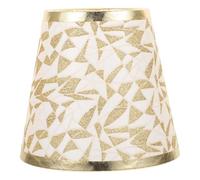 STOBAZA Light with PVC Shape and Diamond Iron Lightweight Material, Simple Unique Shades Replacement Cover Delicate Structure Lamp for Bedside Table Lamp Use