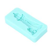 STOBAZA Lighthouse Silicone Cake Mold for Baking DIY Dessert Decoration Premium Flexible Biscuit and Fondant Mould Unique Lighthouse Shape for Chocolates and Cupcakes Green Flexible