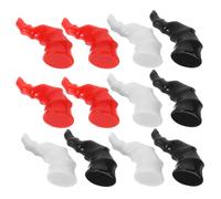 STOBAZA Lightweight Resin Devil Horn Hair Clips with Fine Craftsmanship 6 Pairs Spiral Demon Horns in Lolita Style, for DIY Halloween Hair Charms and Vampire Costume Accessories at Themed