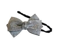 STOBAZA Luxury Rhinestone Bowknot Hair Bun Maker Twisted Bun Shaper Hair Styling Tool for Women for Elegant Updo