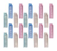 STOBAZA Massaging Folding Hair Combs 20pcs Portable Plastic Travel Comb Set for Men and Women Outdoor Camping Hair Styling Tools Assorted style