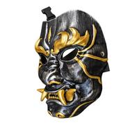 STOBAZA Mechanical Resin with Hard Shell and Internal Cushioning Full Face Mask Classic Chinese Style Easy to Wear and Comfortable for Long Wear for Adults for Prom and Cosplay Events