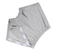 STOBAZA Men's Cotton Incontinence Pants with Convenient Design for Independent Use, Comfortable and Washable Underwear Suitable for Postoperative Rehabilitation After Fractures