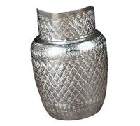 STOBAZA Metal Hip Flask for Home Retro Metal Jug for Pouring for Juice Milk Cold Drinks Great for Kitchen Use and Gifting