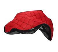 STOBAZA Motorcycle Seat Cover Large Red Pattern Breathable Seat Protector Cushion for Electric Scooters and Motorbikes Sunshade Non Slip Durable Four Seasons Fit