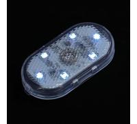 STOBAZA Multi-function Car Lamp with Built High-brightness Leds Semi-transparent Cover Compact Interior Light for Cars USB Rechargeable for Auxiliary Lighting and Ambient Illumination