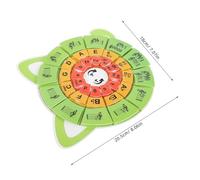 STOBAZA Music Education Tools Piano Teaching Accessories Circle of Fifths Puzzle Flashcards Rhythm Training Cards for Beginners Interactive Music Theory Learning Aid