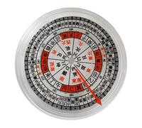 STOBAZA Outdoor Chinese Compass Vintage Portable Feng Shui Pan Design for Camping Hiking and Experiments Lightweight and Easy to Carry