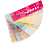 STOBAZA Paint Color Cards for Easy Storage and Portable Use, Paper and Plastic Material, Professional Colour Cards for Artists and Home Improvement Projects