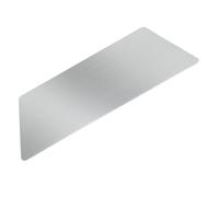 STOBAZA Pet Aluminium Cooling Pad Silver Plate Heat Dissipation without Burrs Beautiful Style Dog Cat Summer Pet Supply