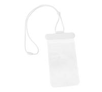 STOBAZA Phone Pouch with Clear Touchscreen Elastic Fit for Various Phones Secure Seal for Swimming Diving and Outdoor Activities Includes Neck Strap for Use