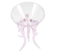 STOBAZA Pink Octopus Cocktail Glasses Stemless High Borosilicate Glass Goblets for Parties Weddings Barware Unique Creative Design for Wine and Cocktails