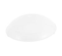 STOBAZA Plastic Ceiling Light Cover Round Lamp Shade for Bedroom Hallway Staircase Sturdy Material Modern Ceiling Lamp Shade Replacement with Elegant Minimalist Design